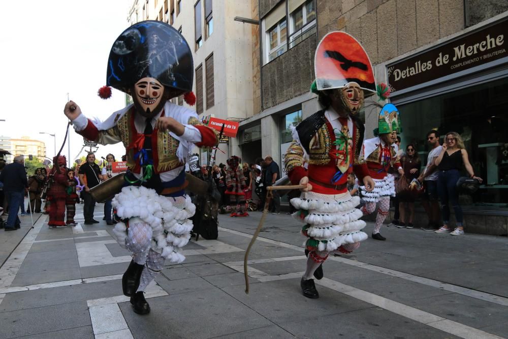 Desfile de mascaradas en Zamora