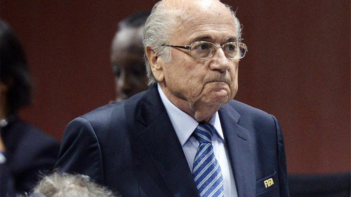 Blatter, en una imagen de archivo