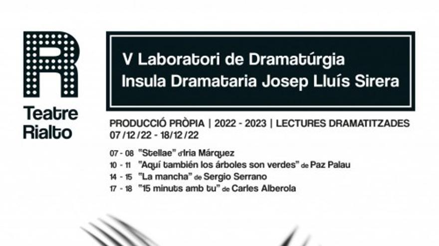 V Laboratori de Dramatúrgia Insula Dramataria, Josep Lluís Sirera