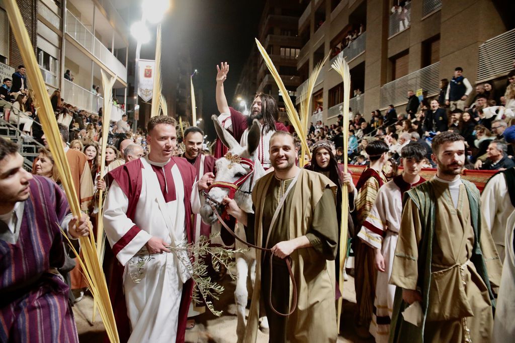 Las imágenes de la procesión de Domingo de Ramos en Lorca