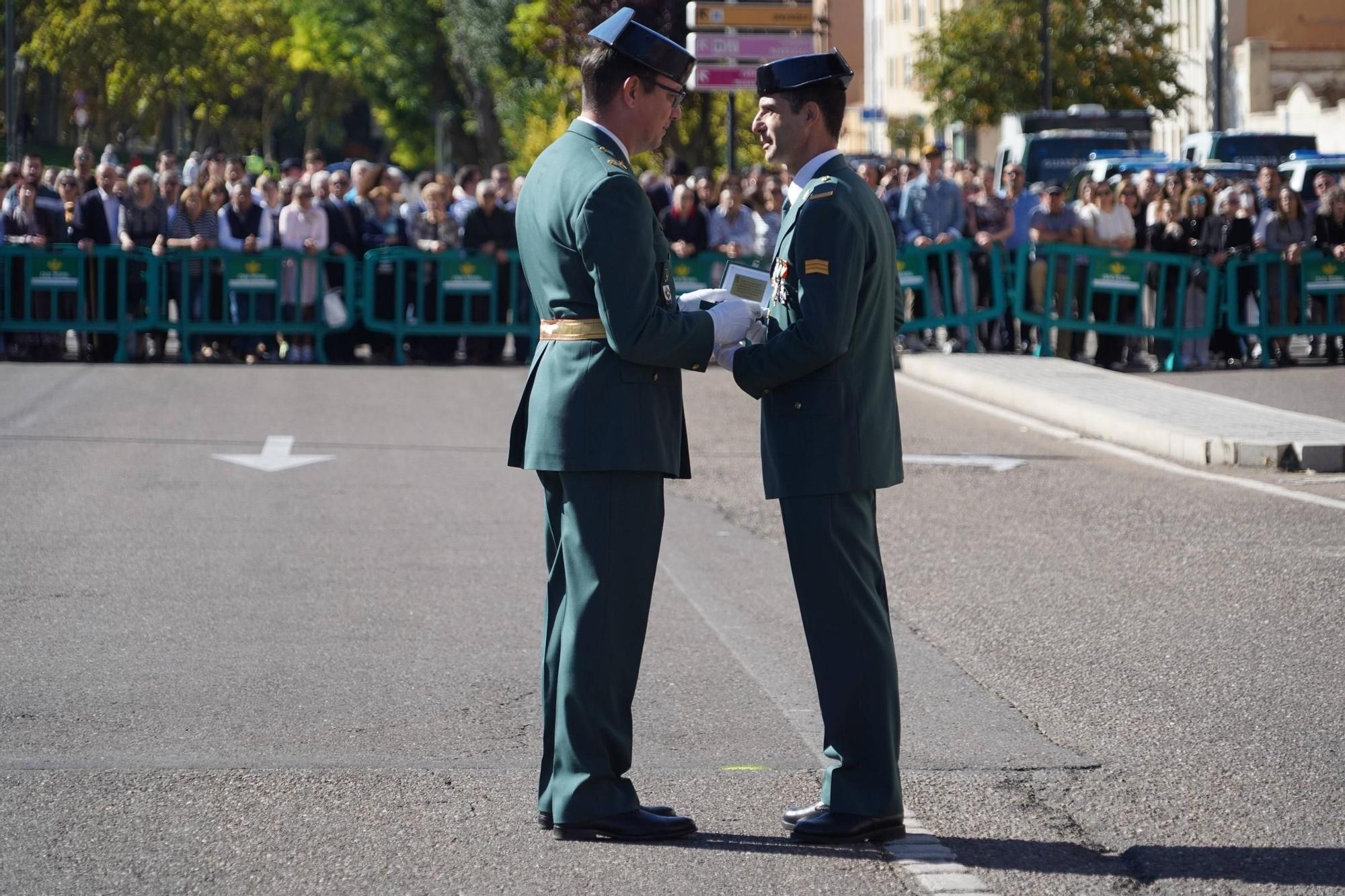 La Guardia Civil de Zamora honra a su patrona la Virgen del Pilar
