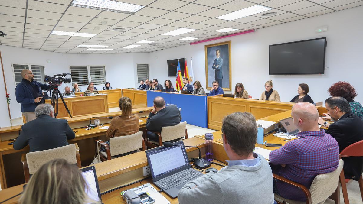 Pleno de diciembre de 2022 en el Ayuntamiento de Torrevieja
