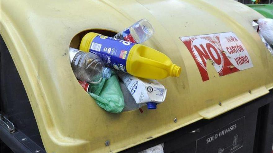 Los aragoneses llenarán los contenedores amarillos un 7% más en 2019