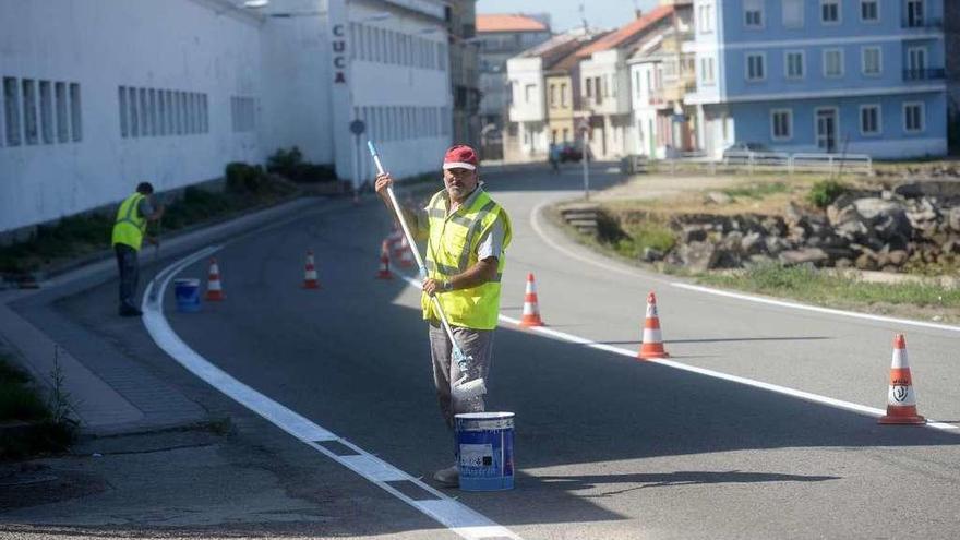 La calle Víctor Pita, donde se ubica la antigua fábrica de conservas Cuca. // Noé Parga