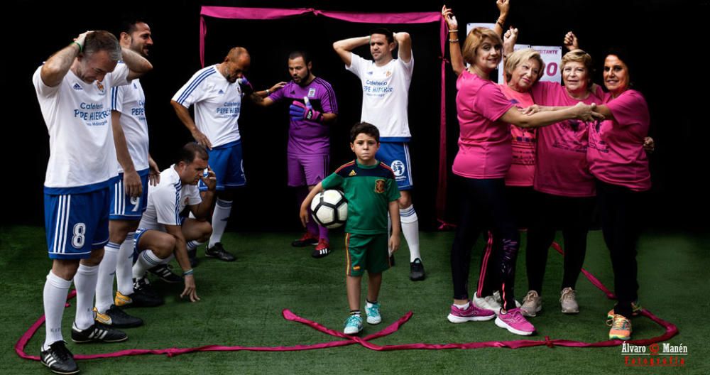 Calendario solidario del cáncer de mama en Vélez