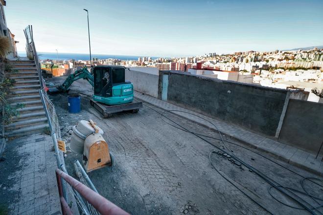 Obras de saneamiento en Barrio Nuevo
