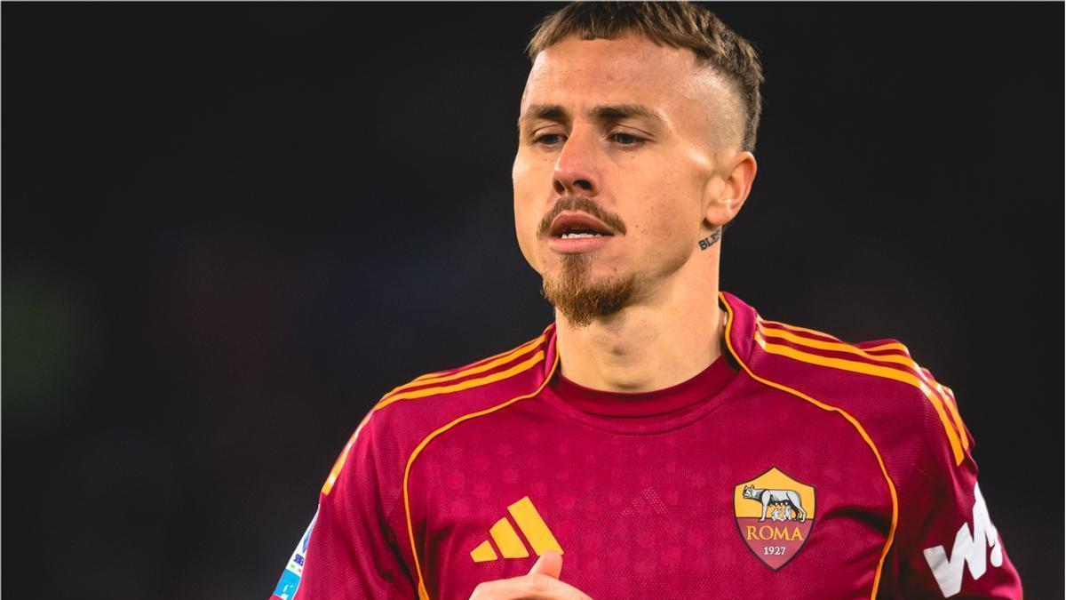 Angeliño, futbolista de la AS Roma