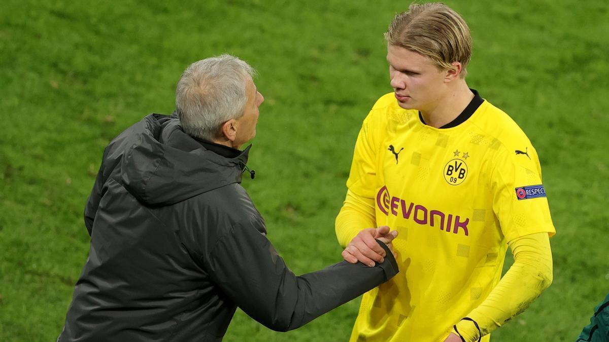 El futuro de Erling Haaland está lejos del Borussia Dortmund.