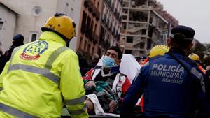 Testimonis de l’ensorrament de Madrid: «Ha sigut brutal, després d’una explosió terrible l’edifici ja estava destrossat»