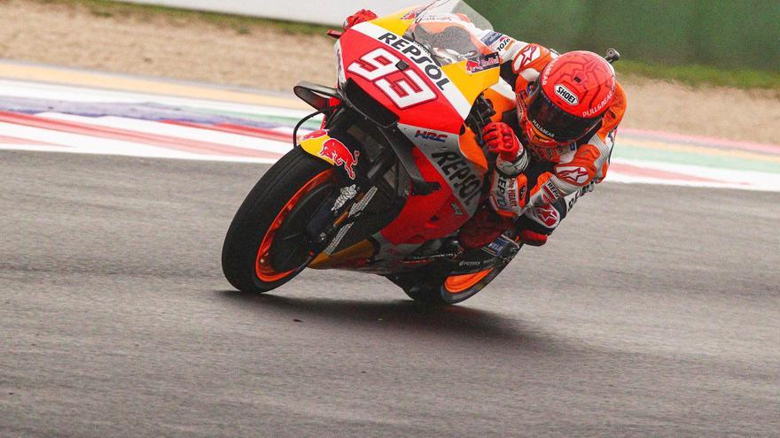 Marc Márquez reconeix &quot;no estar preparat per a lluitar pel podi&quot;