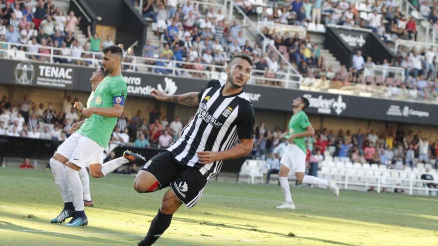 El gol se cita en el Cartagonova