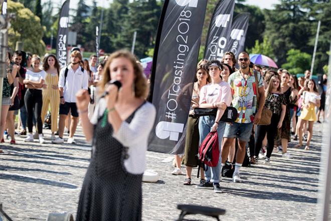 El multitudinario casting de 'OT' en Madrid