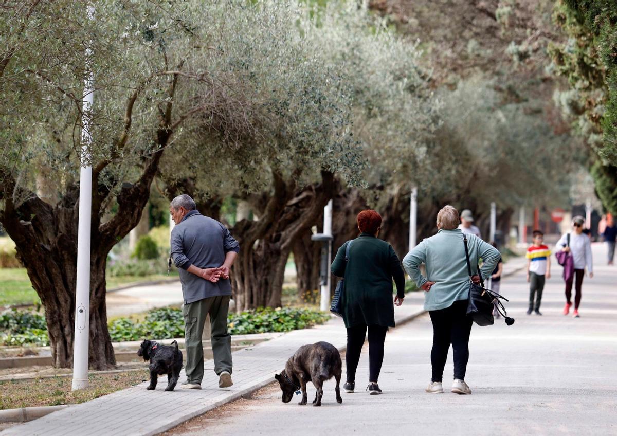 Lunes de Pascua en el parque de Sant Vicent de Llíria