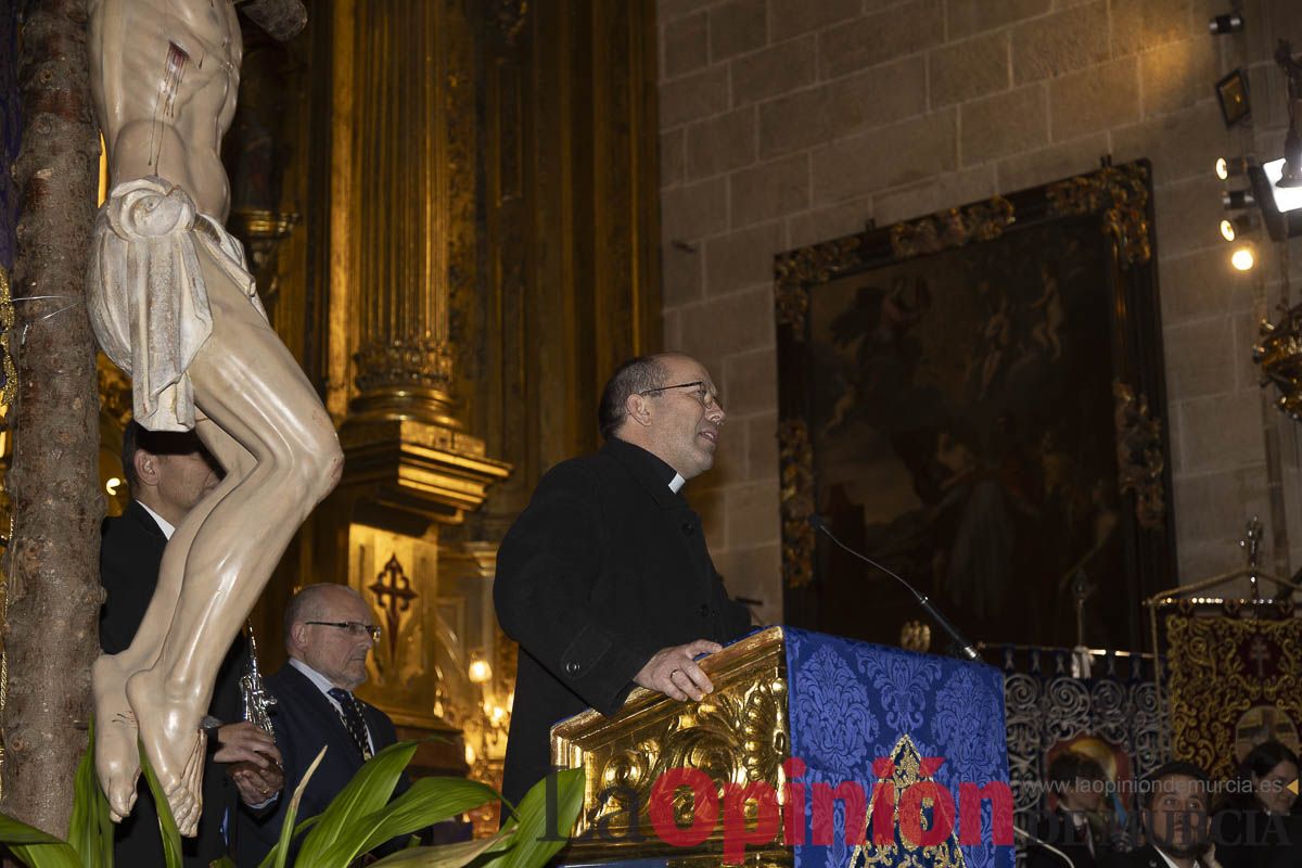 Juan Esteban Piernas pregona la Semana Santa de Caravaca