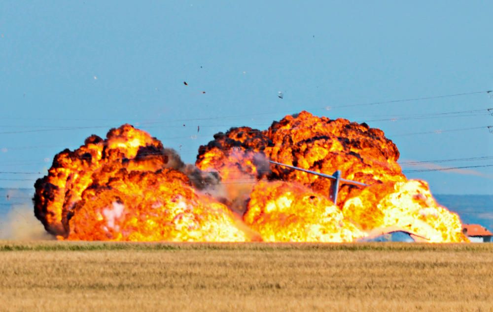 Fotos inéditas del accidente de un Airbus en 2015