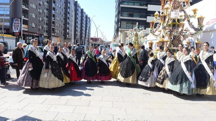 Visitas de las reinas de las fiestas a los sectores 2, 3, 4, 11 y 18