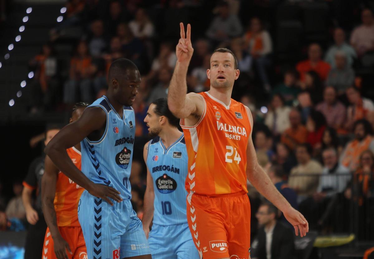 El Valencia Basket defenderá la segunda posición en las tres últimas jornadas