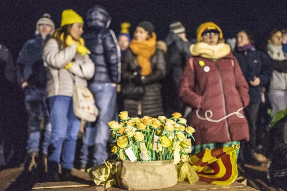 Prop de 3000 persones celebren el Cap d'Any a l'es