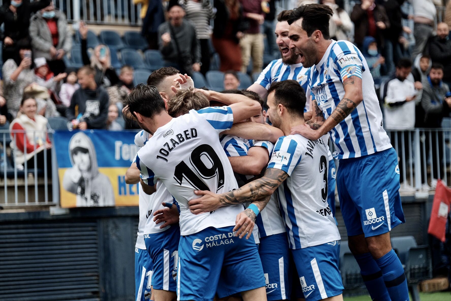 Las imágenes del Málaga CF - SD Éibar en La Rosaleda