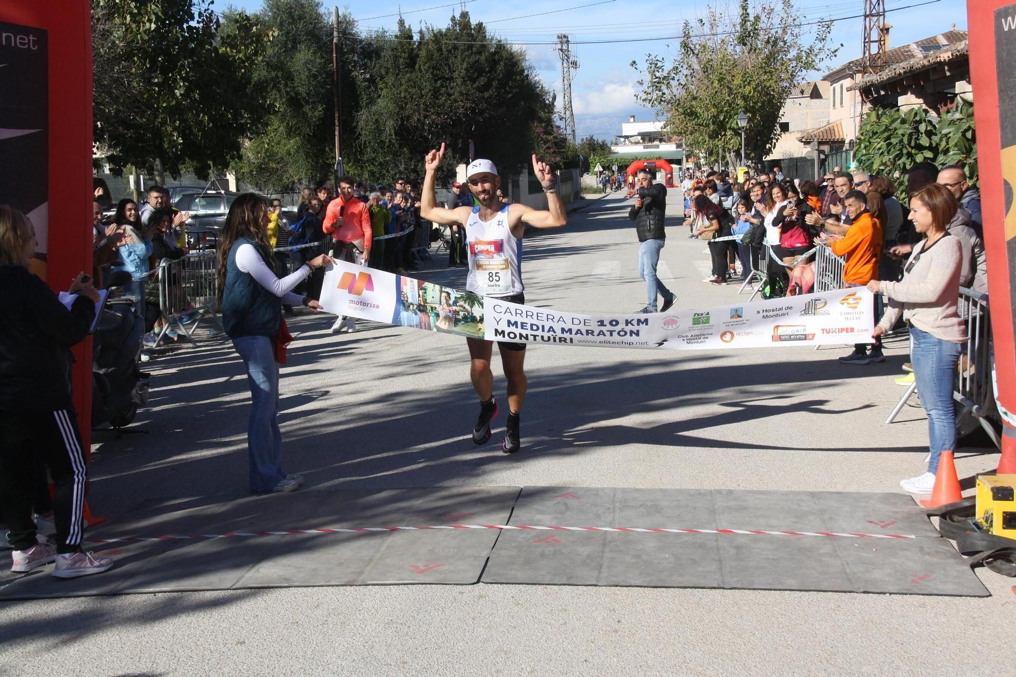 Antoni Gran y Rosa Maria Córdoba se proclama campeones de Balears de Media Maratón