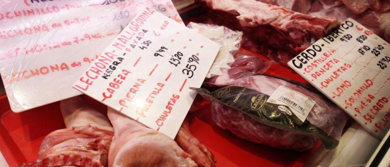 El porcino se señala como uno de los productos con precios al alza y posible escasez puntual.