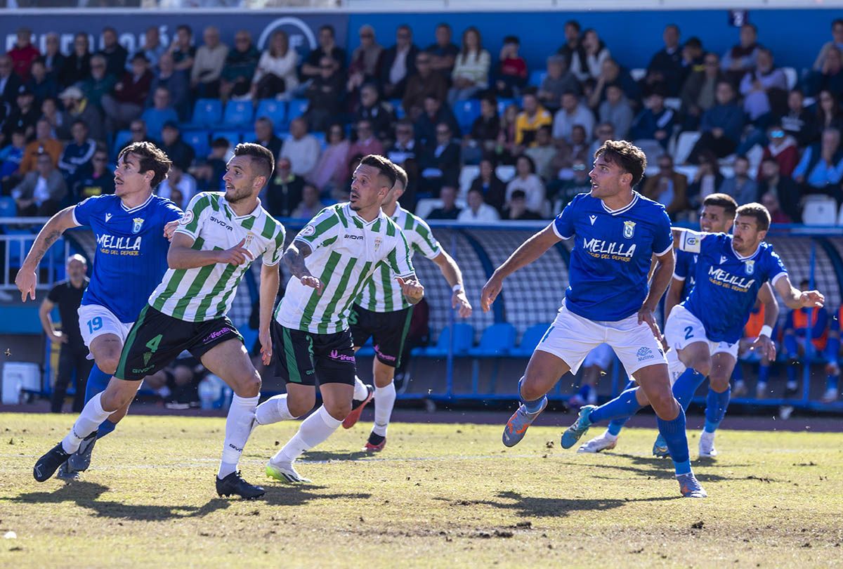 Melilla - Córdoba CF : el partido de Primera Federación, en imágenes