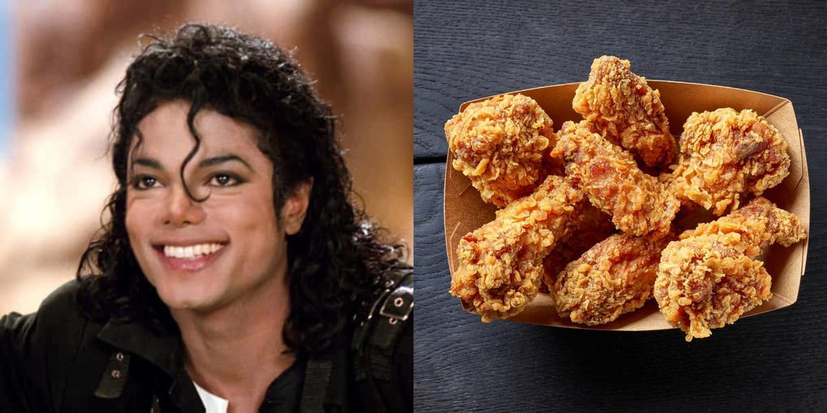 Michael Jackson solía comer pollo KFC durante los vuelos.