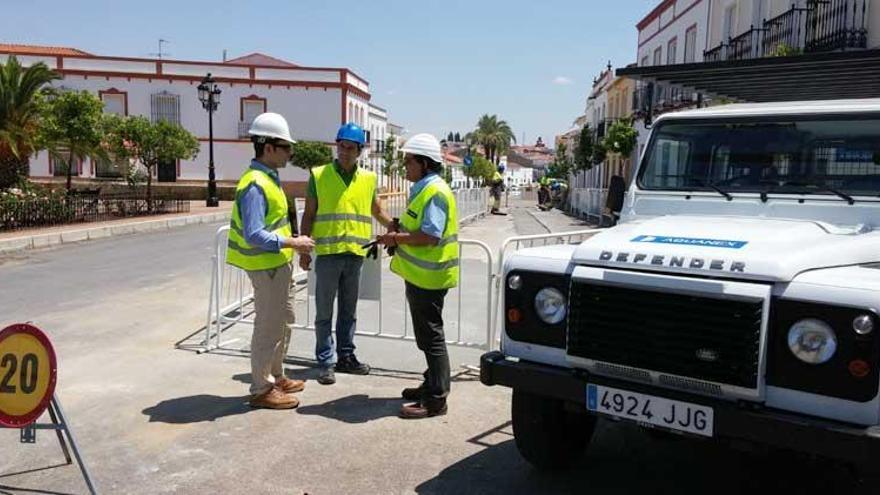 Renovación de la red principal de abastecimiento de agua de Monesterio