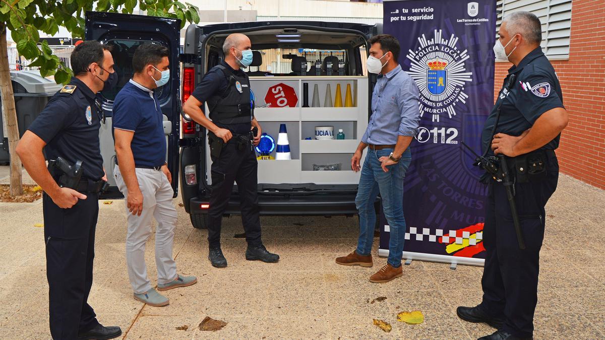 La Policía Local de Las Torres de Cotillas incorpora un nuevo vehículo a su servicio