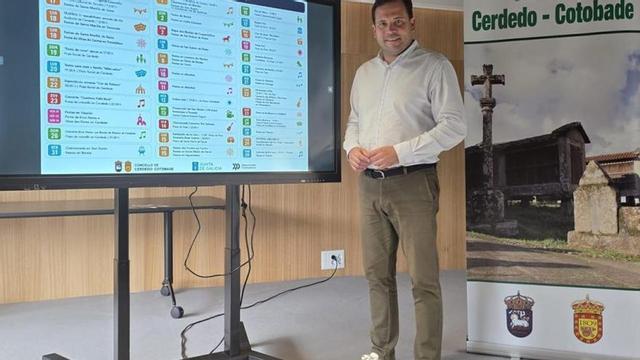 Cubela presentando el programa este martes.  | CEDIDA