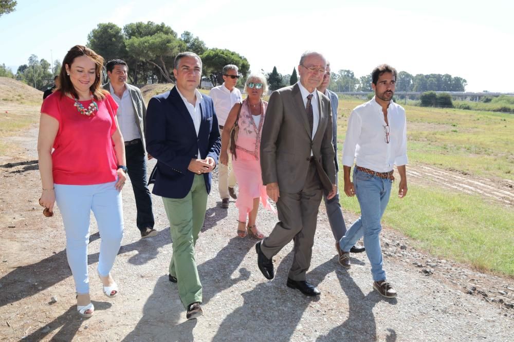 Inauguración del parque del Campamento Benítez.