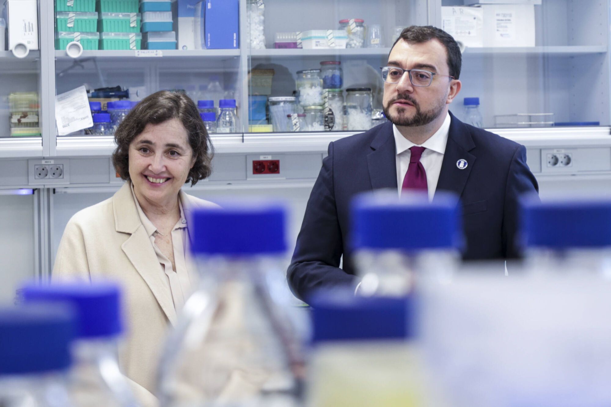 Así es la nueva sede del Instituto de Productos Lácteos de Asturias (IPLA) en Oviedo.