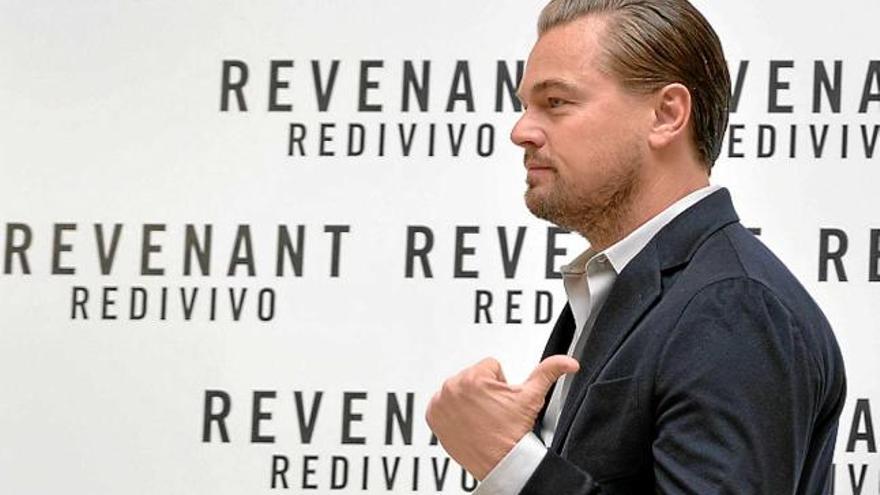 DiCaprio es passeja per Roma per promocionar &quot;El renacido&quot; d&#039;Iñárritu