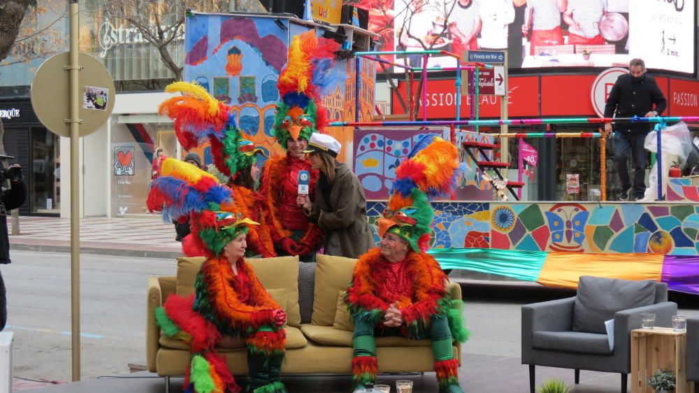 Pregó de Carnaval i el canvi d’atributs dels Reis Carnestoltes a Platja d''Aro