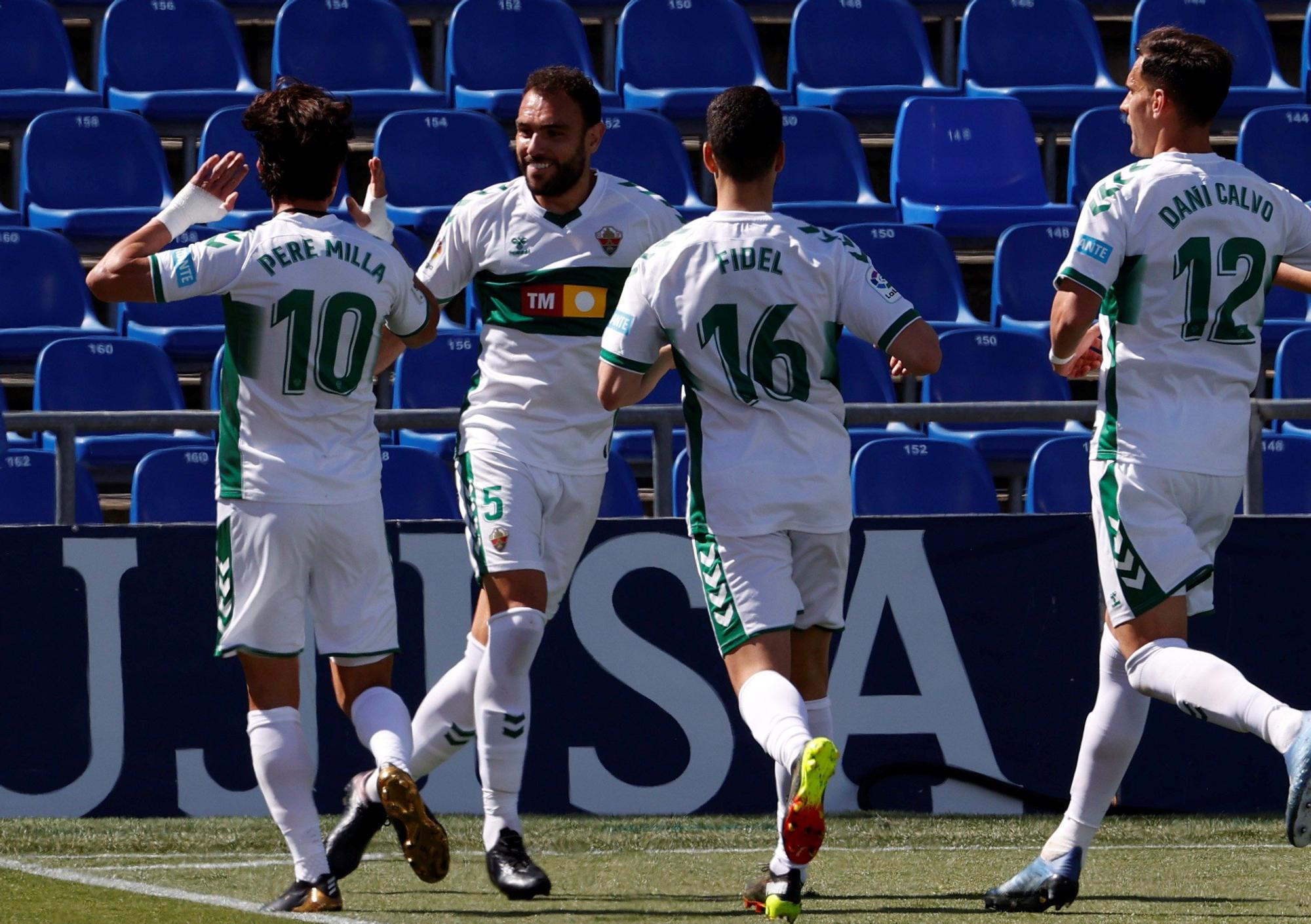 Las imágenes del Getafe-Elche