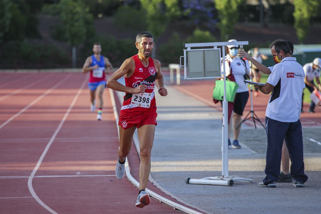 Campeonato regional de atletismo. Primera jornada