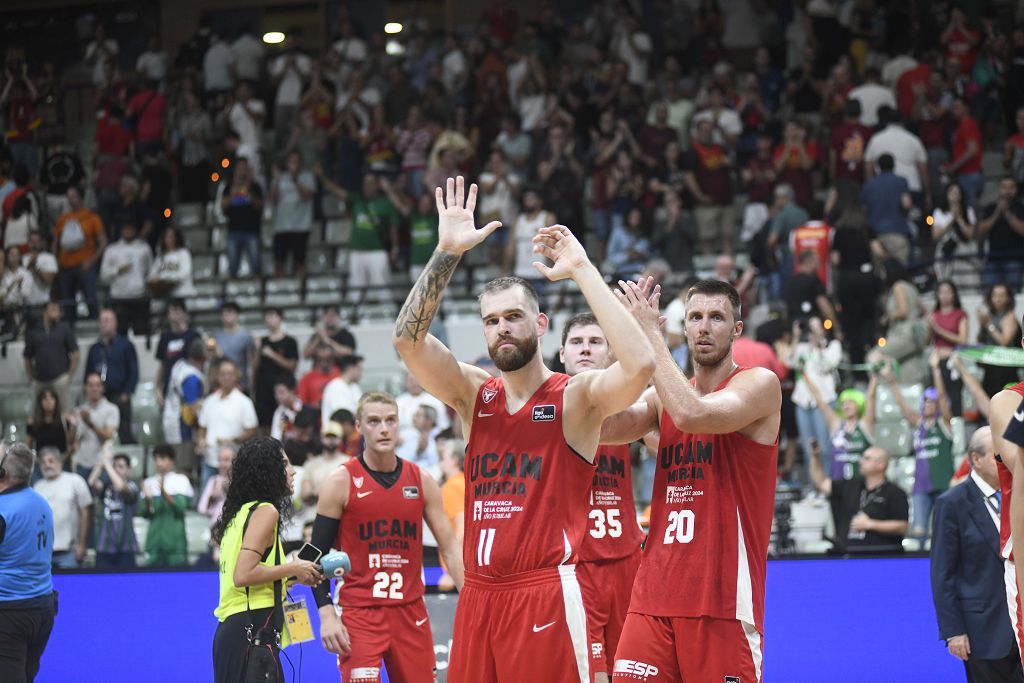 Todas las imágenes de la semifinal de la Supecopa entre el UCAM Murcia y el Unicaja