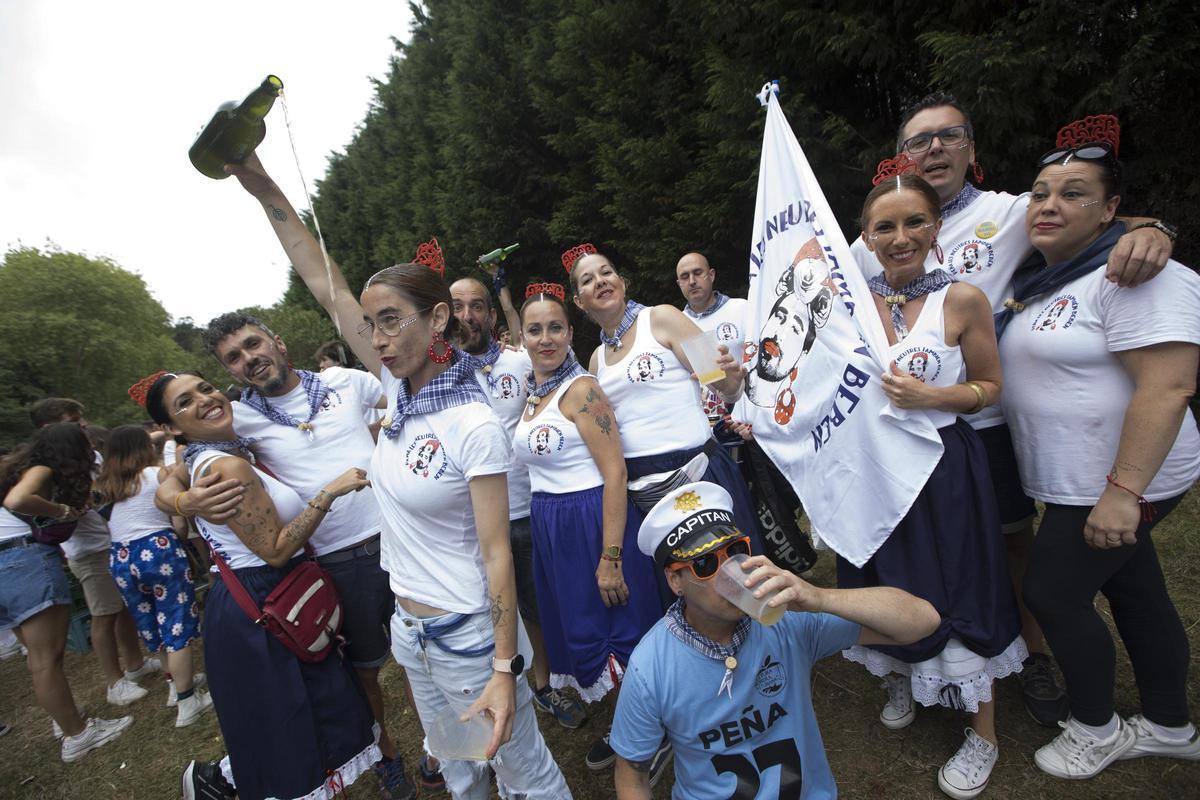 Participantes en el Rally de la Sidra de Candás