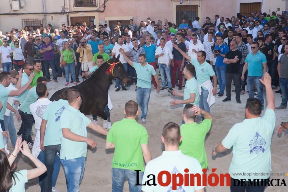 Día uno de mayo, entrada de caballos al Hoyo