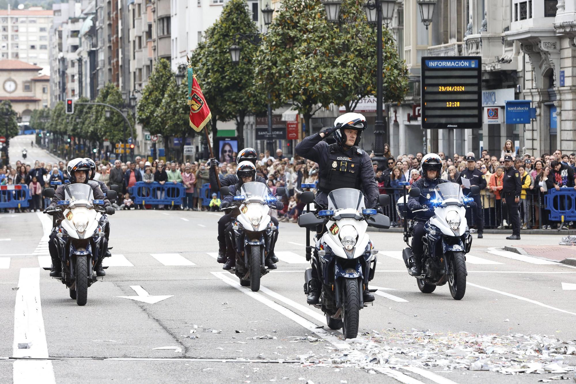  Exhibición de la Policía Nacional como cierre de la Feria de la Ascensión.