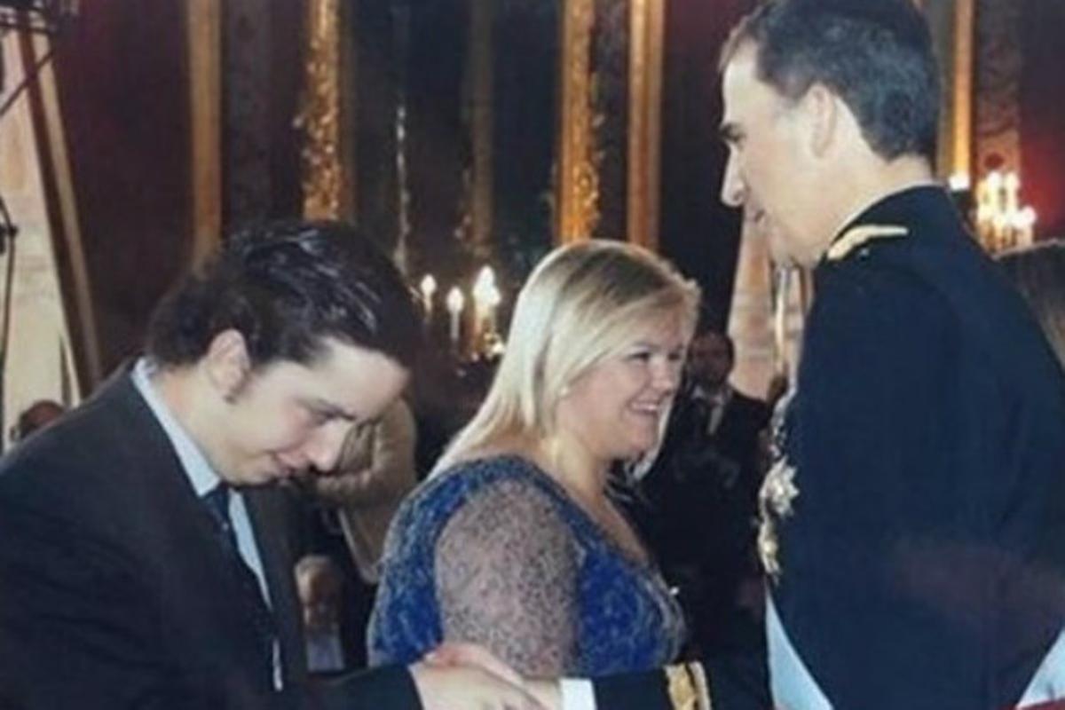 Francisco Nicolás G. I., a la coronació de Felip VI.