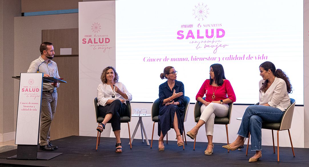 Mesa redonda sobre cáncer de mama, bienestar y calidad de vida