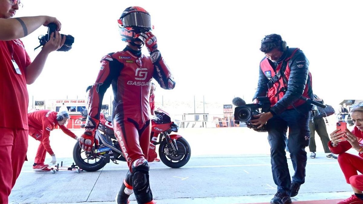 Pedro Acosta protagoniza este año su estreno en MotoGP