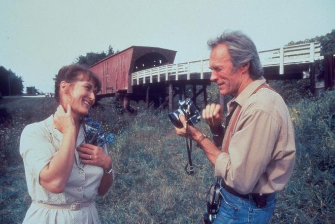 Meryl Streep y Clint Eastwood en 'Los puentes de Madison'