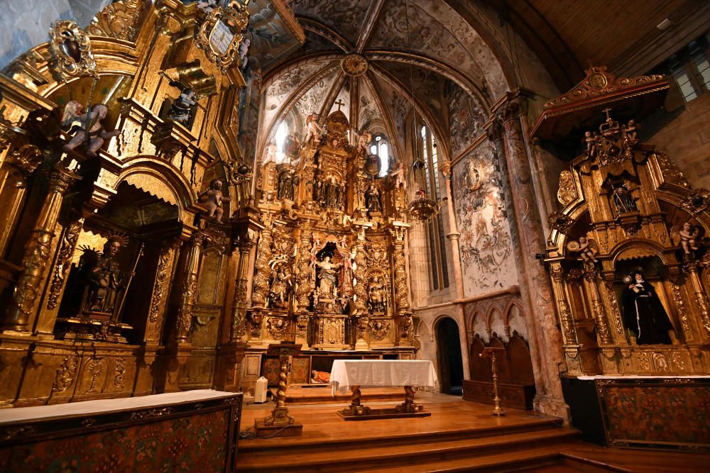 El convento de Santa Clara muestra sus tesoros a los pontevedreses