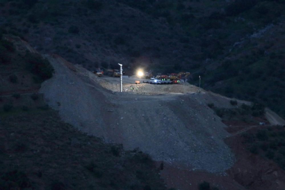 El operativo de rescate perfora el túnel para llegar hasta Julen