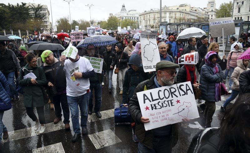 Manifestación 'Revuelta de la España vaciada' en Madrid