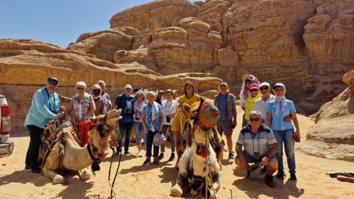 Un grup de bagencs viatja a Jordània