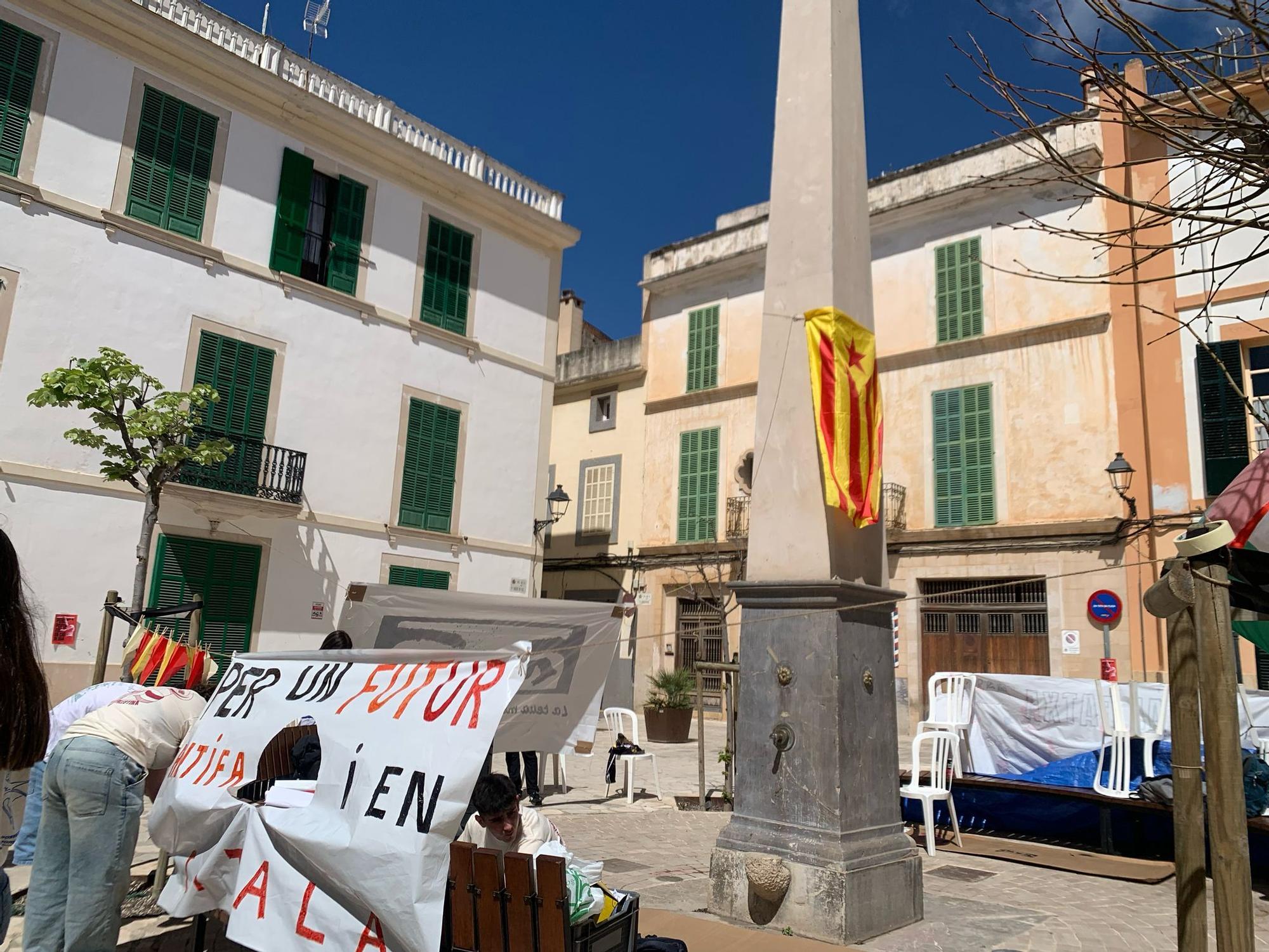Las imágenes del Acampallengua