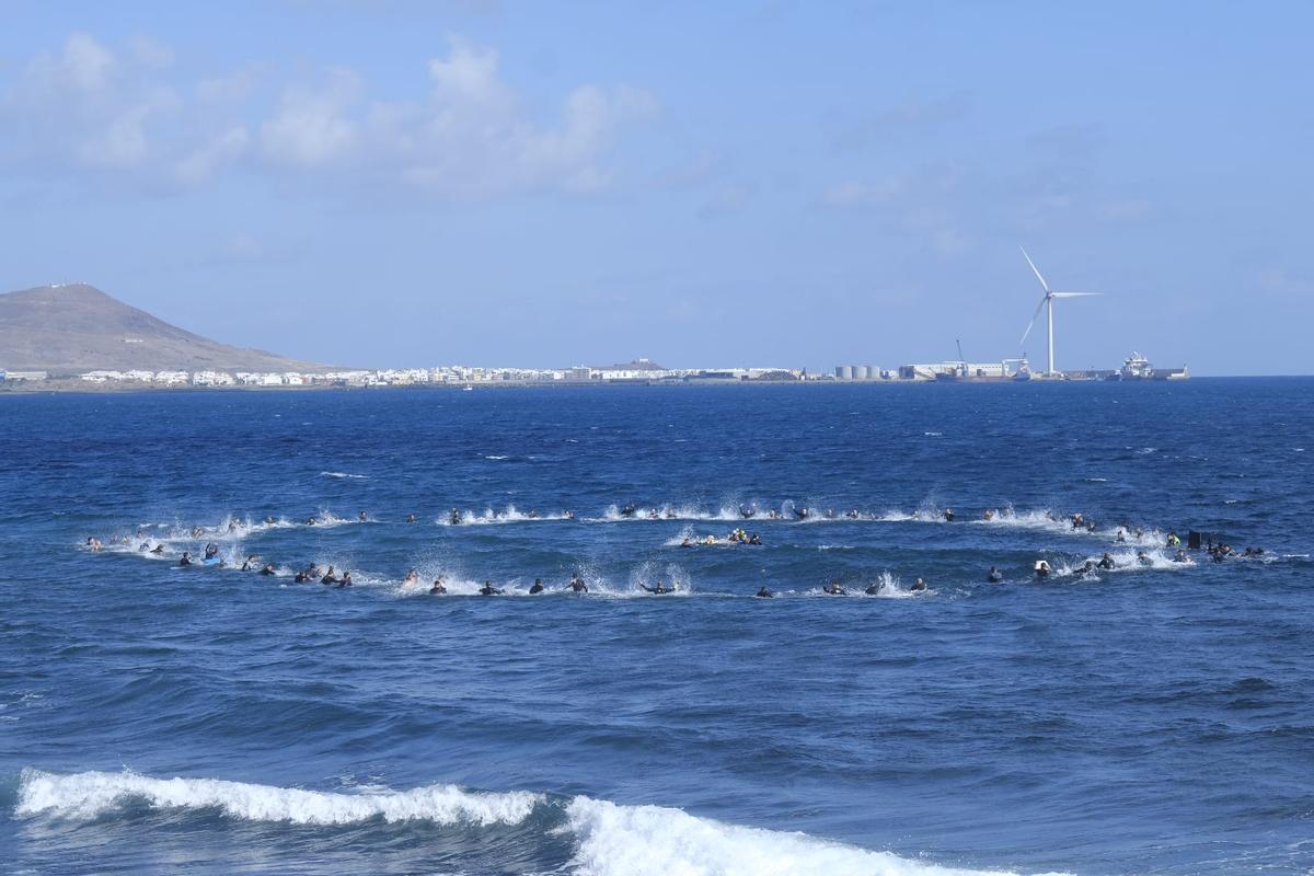 Homenaje en Pozo Izquierdo a los tres fallecidos en Las Tederas